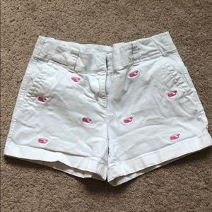 Vineyard Vines Girl’s Whale Embroidery Shorts